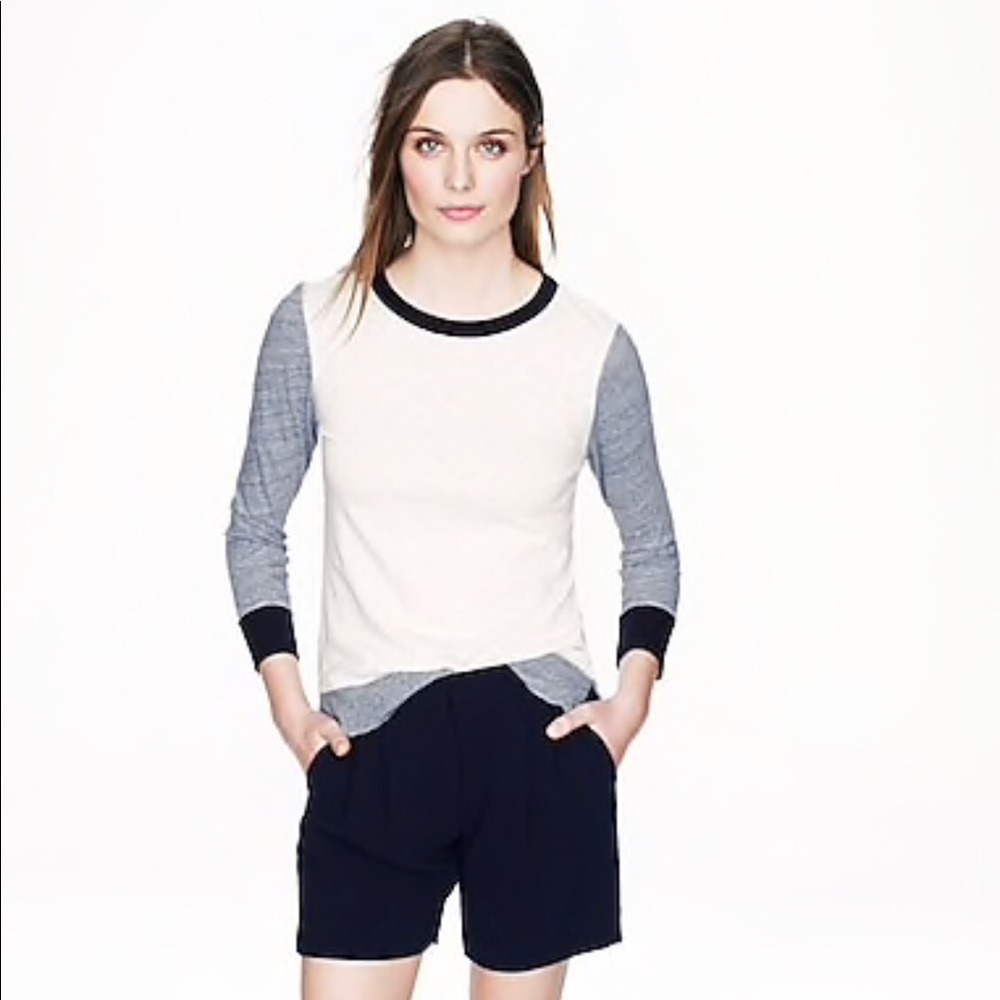 J. Crew colorblock painter t-shirt
